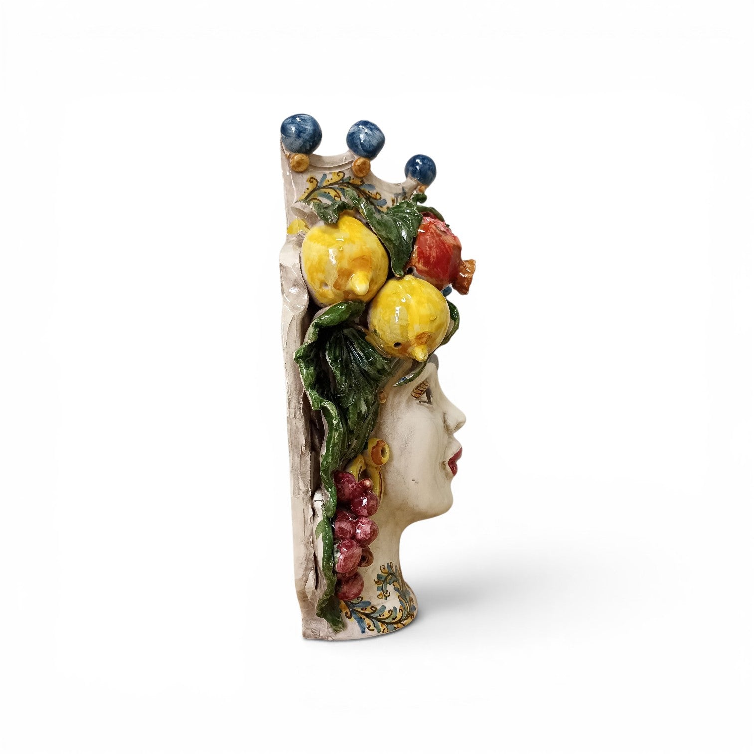 ceramic moors head walldecoration