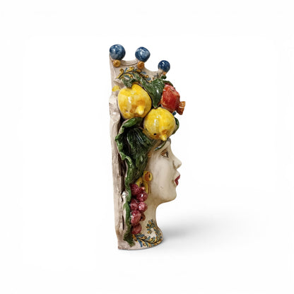 ceramic moors head walldecoration