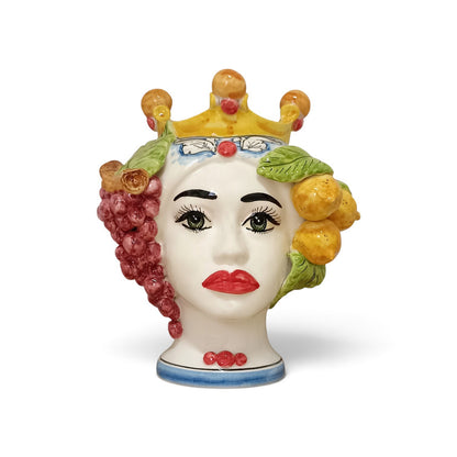 moors head tipycal sicilian ceramic