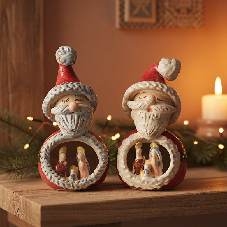 presepe in ceramica siciliana