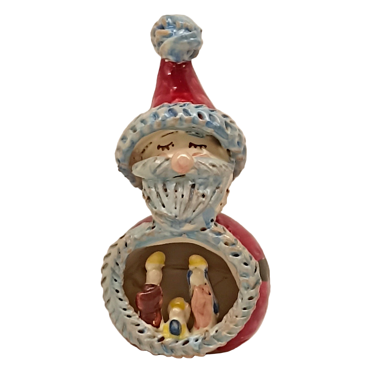 presepe maiolica siciliana artigianale