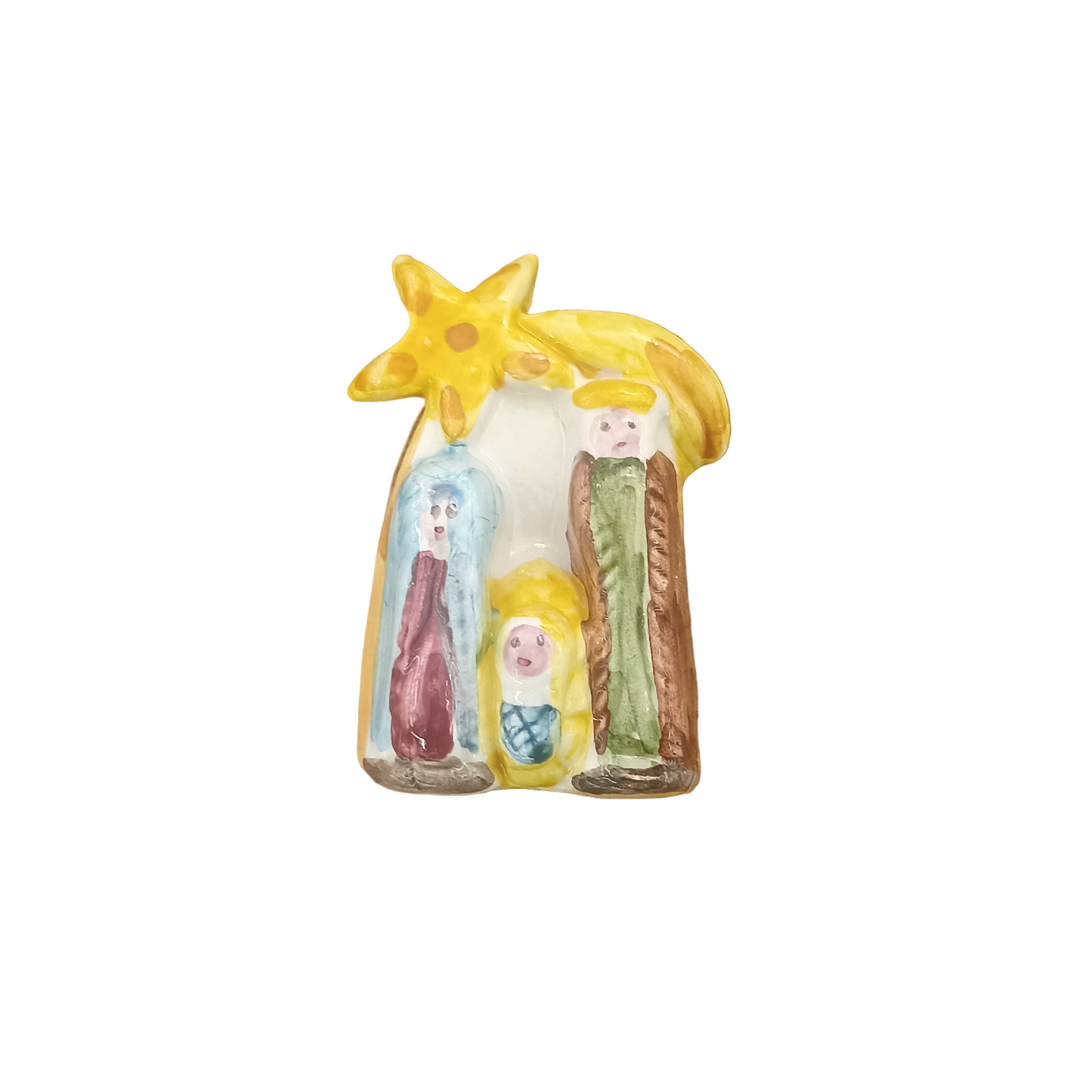 natività maiolica siciliana