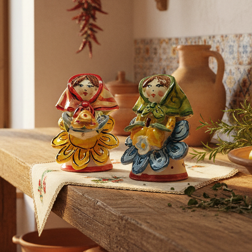 bomboniere in maiolica caltagirone