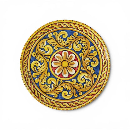 piatto siciliano decorato 