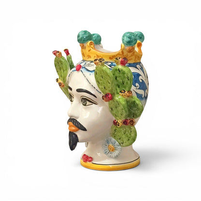 original Moor's head from Caltagirone, Sicily