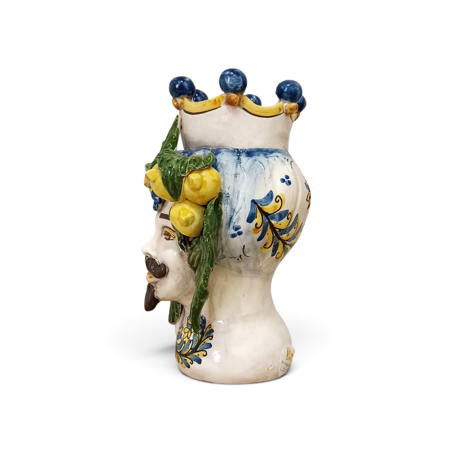 original Sicilian ceramic Moor's head