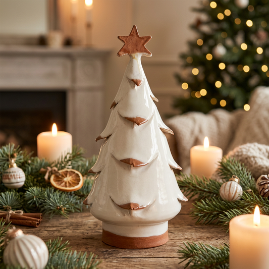 original sicilian ceramic christmas tree