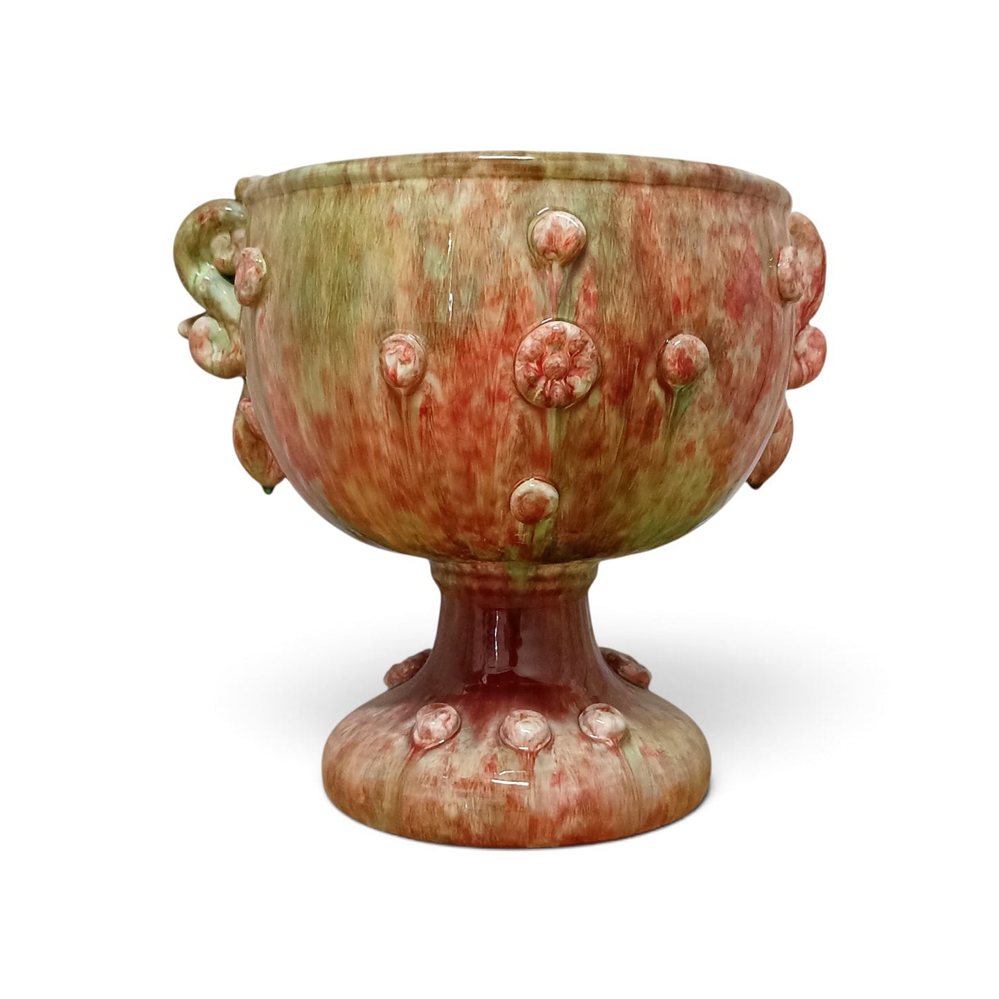 modern sicilian majolica head