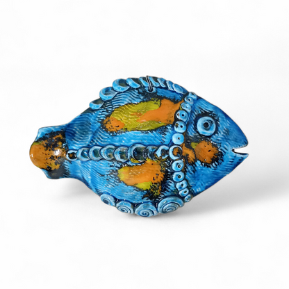 modern ceramic fish