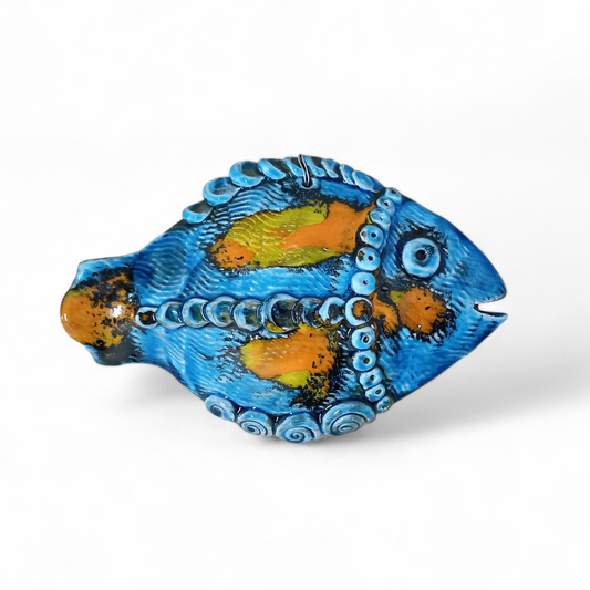 modern ceramic fish