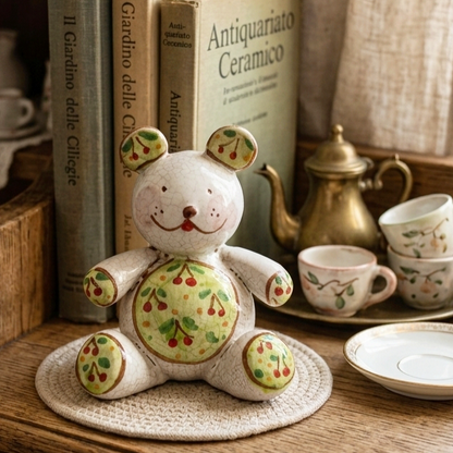 orsetto in ceramica siciliana