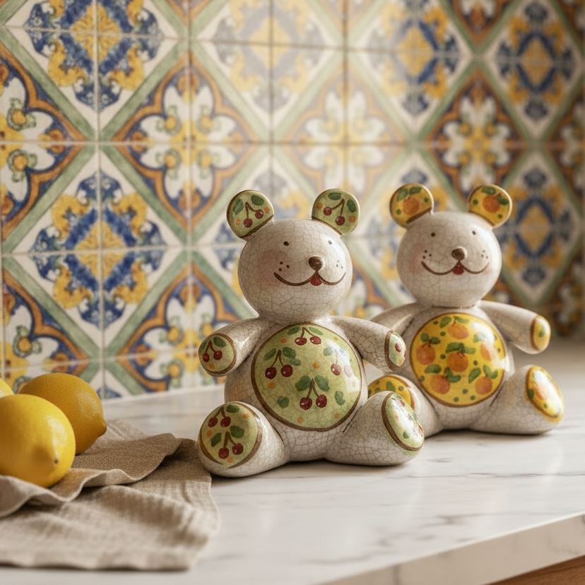bear in sicilian majolica online