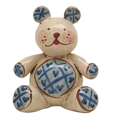 orsetto in maiolica siciliana