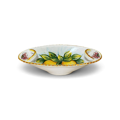 oval ceramic plate for the table