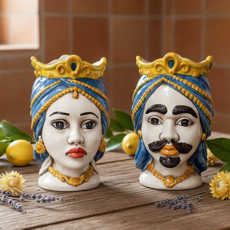 couple of moors heads