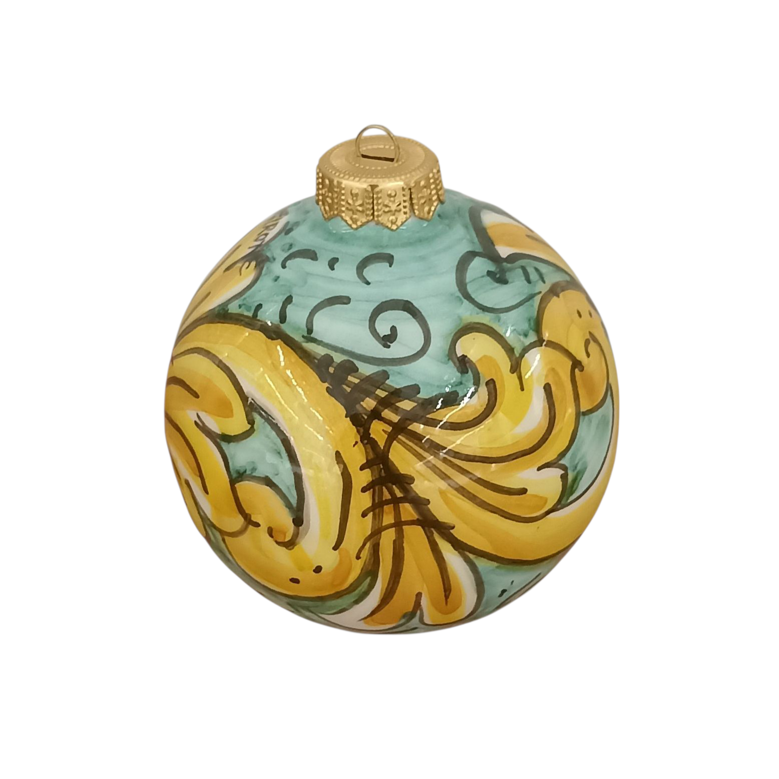 palla in ceramica caltagirone per albero di Natale