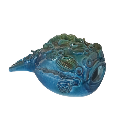 pesce in ceramica siciliana