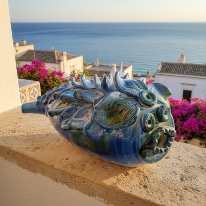 pesce in maiolica fratantoni