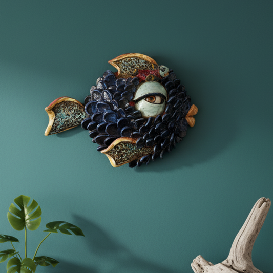 pesce in ceramica siciliana 