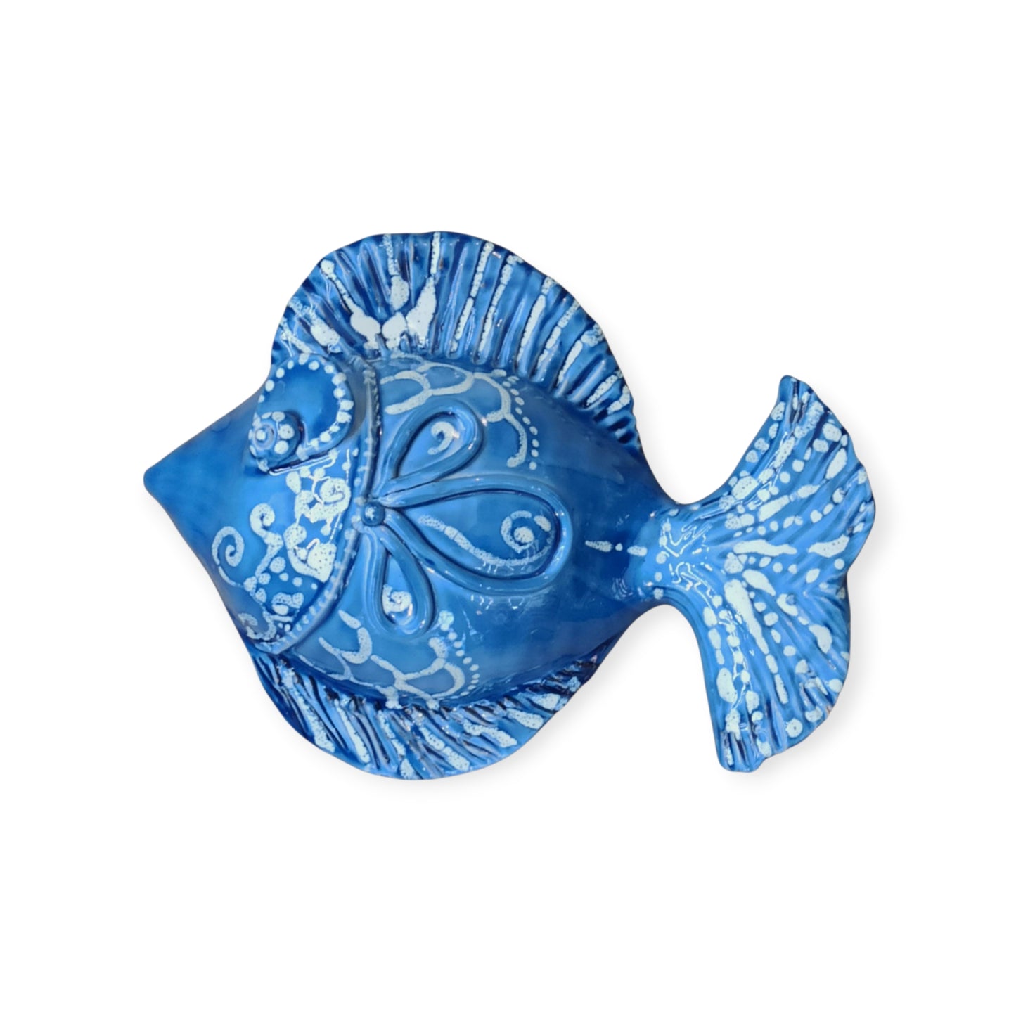 Pesce ceramica colorato