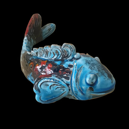 pesce in ceramica da appoggio