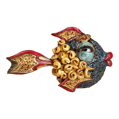 pesce in ceramica siciliana 