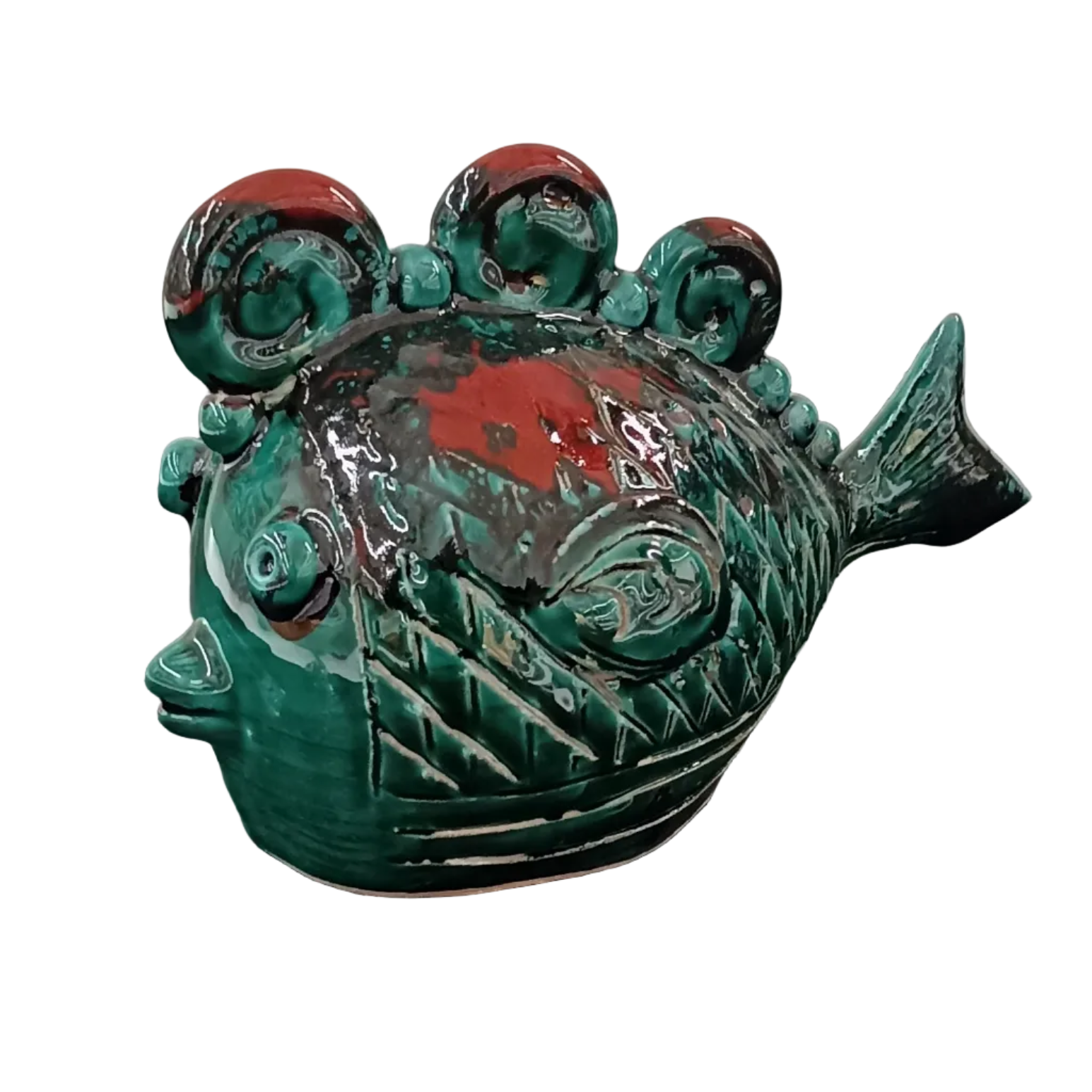 pesce originale in ceramica siciliana