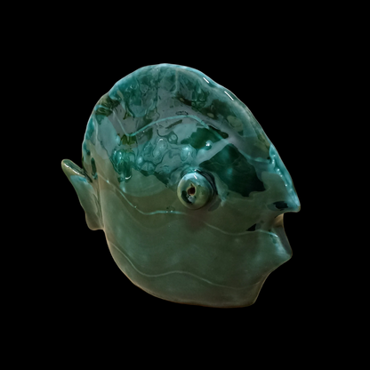 pesce in ceramica siciliana moderna