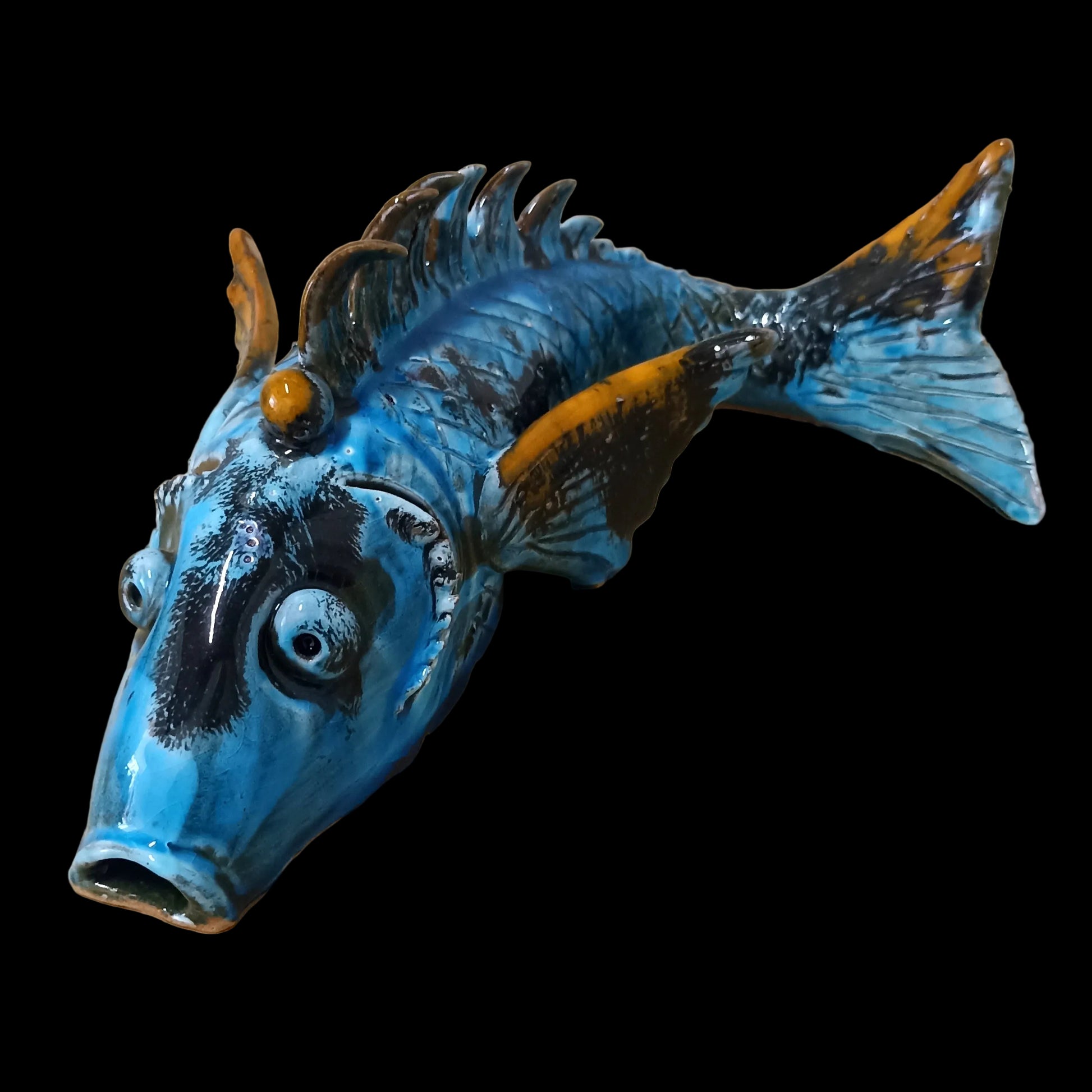 pesce in ceramica siciliana 