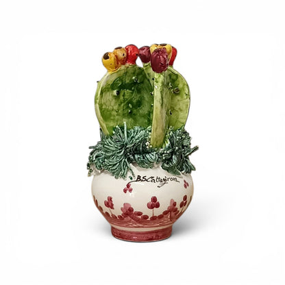 piantina in ceramica di caltagirone