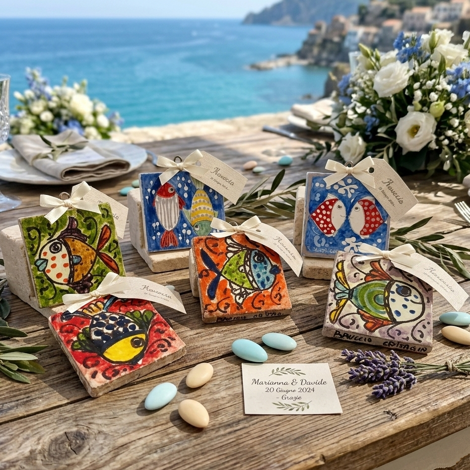 piastrella artigianale in ceramica