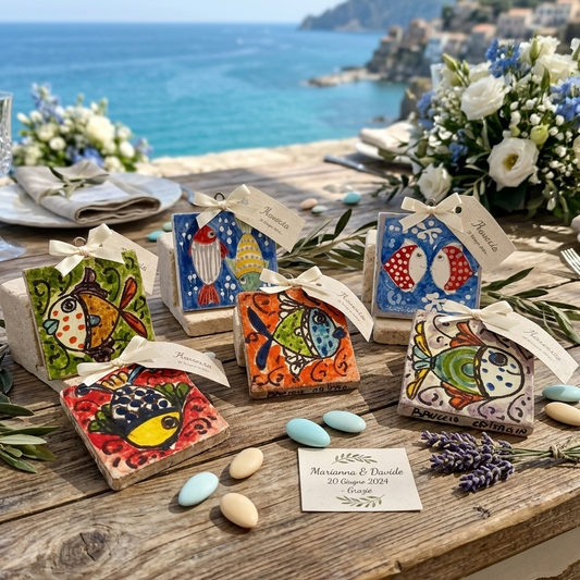 piastrella artigianale in ceramica