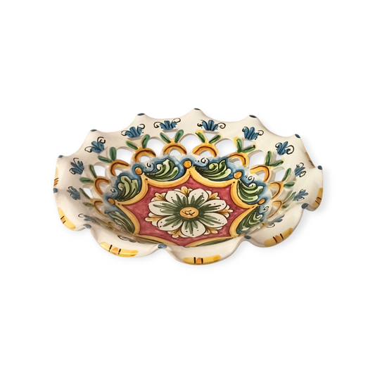 centrotavola ceramica Caltagirone