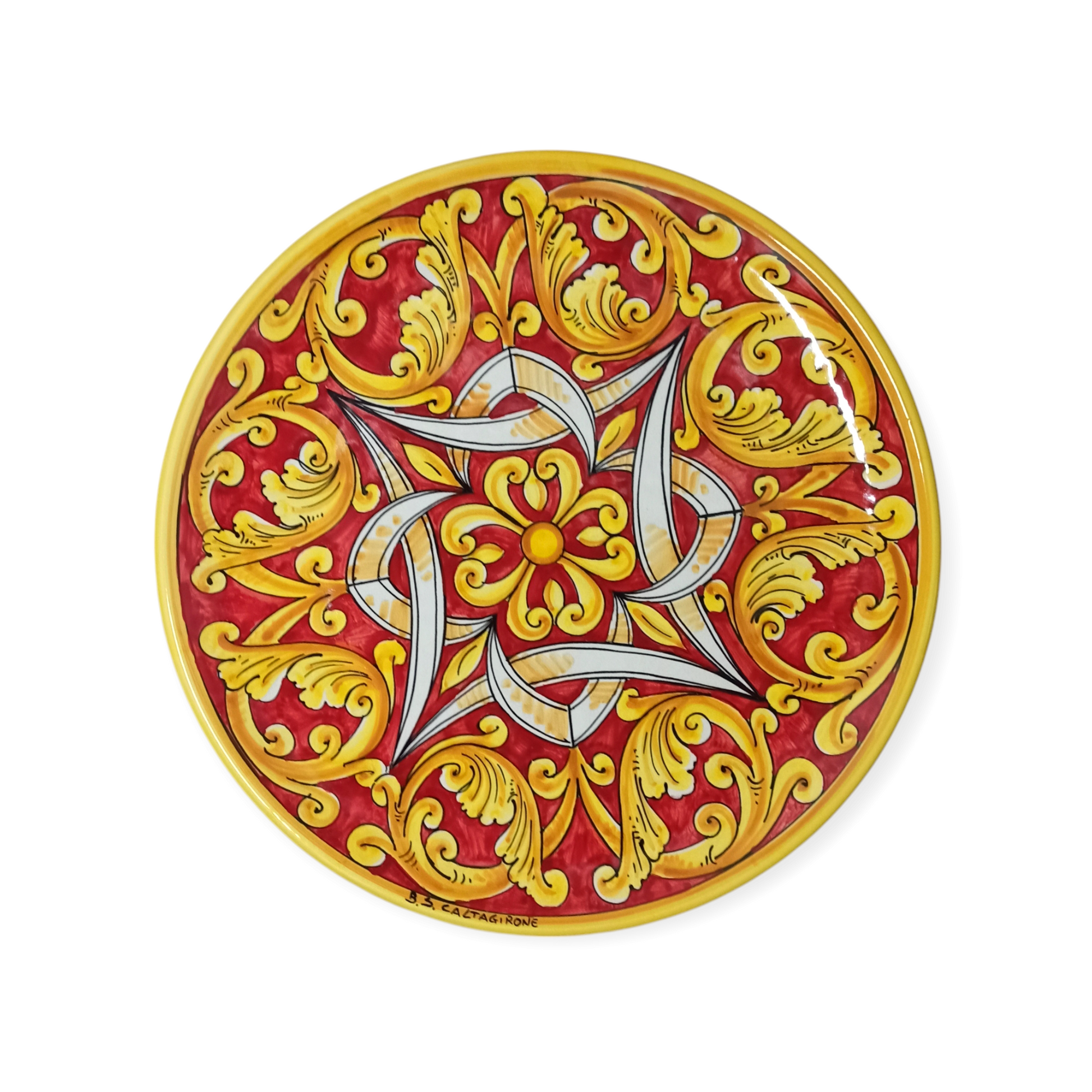 ceramic serving plate 