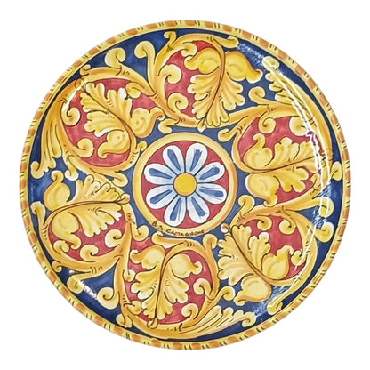 piatto in ceramica di Caltagirone 