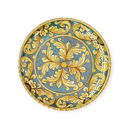 Piatto in ceramica siciliana di Caltagirone  a Messina