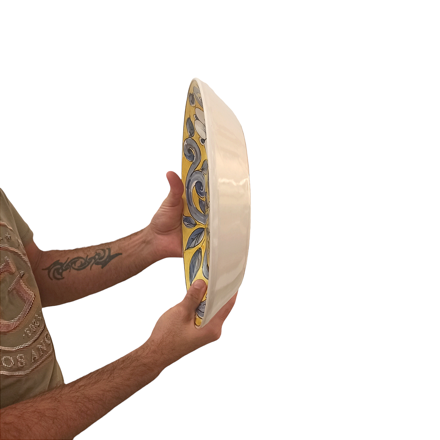 Sicilian Ceramic Decorated Plate