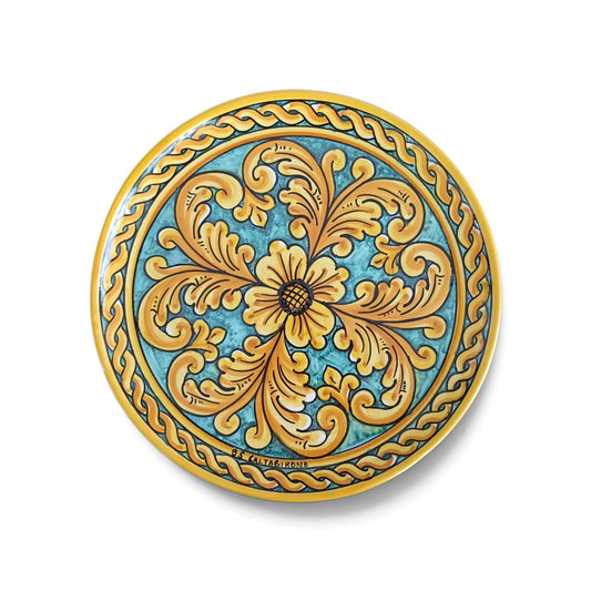 piatto siciliano di caltagirone