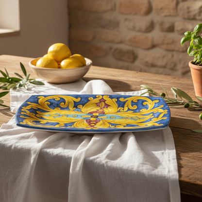 piatto da portata in ceramica