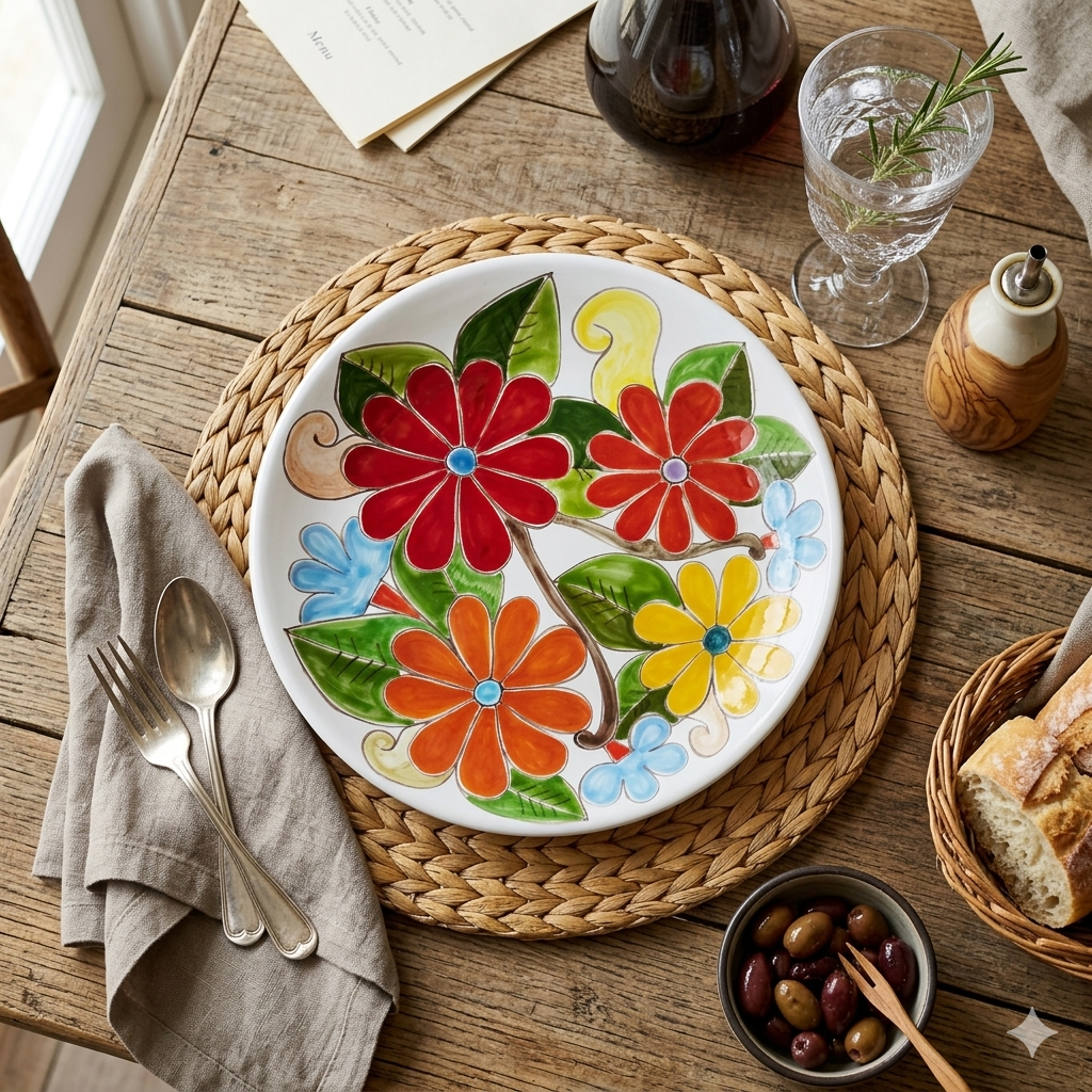 piatto ceramica de simone