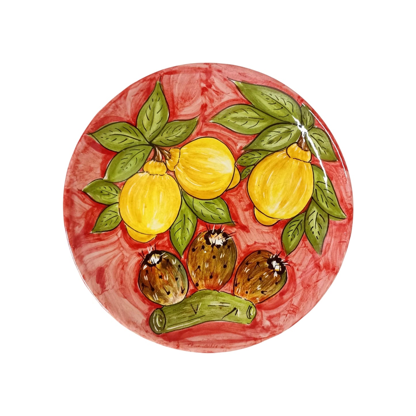piatto siciliano con frutta