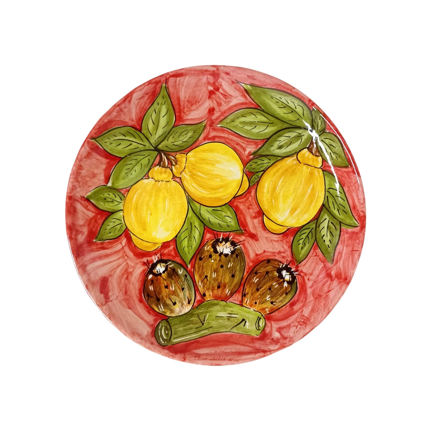 piatto siciliano con frutta