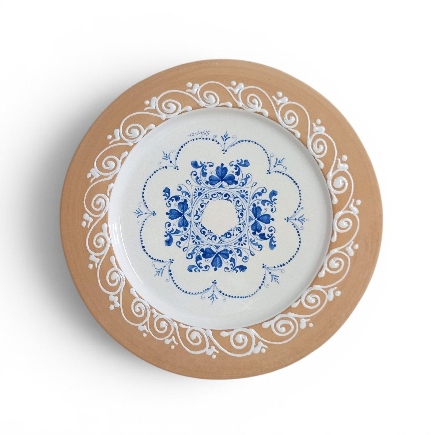 piatto siciliano in ceramica