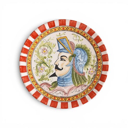 piatto grande ceramica caltagirone