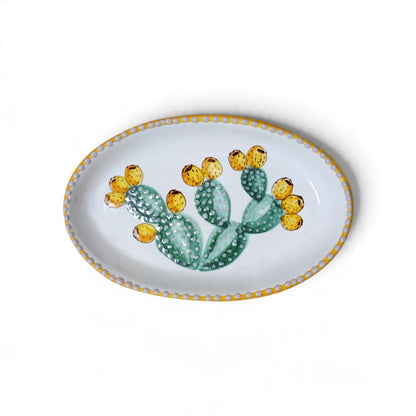 piatto in ceramica siciliana