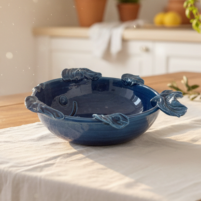 pesce in maiolica siciliana  