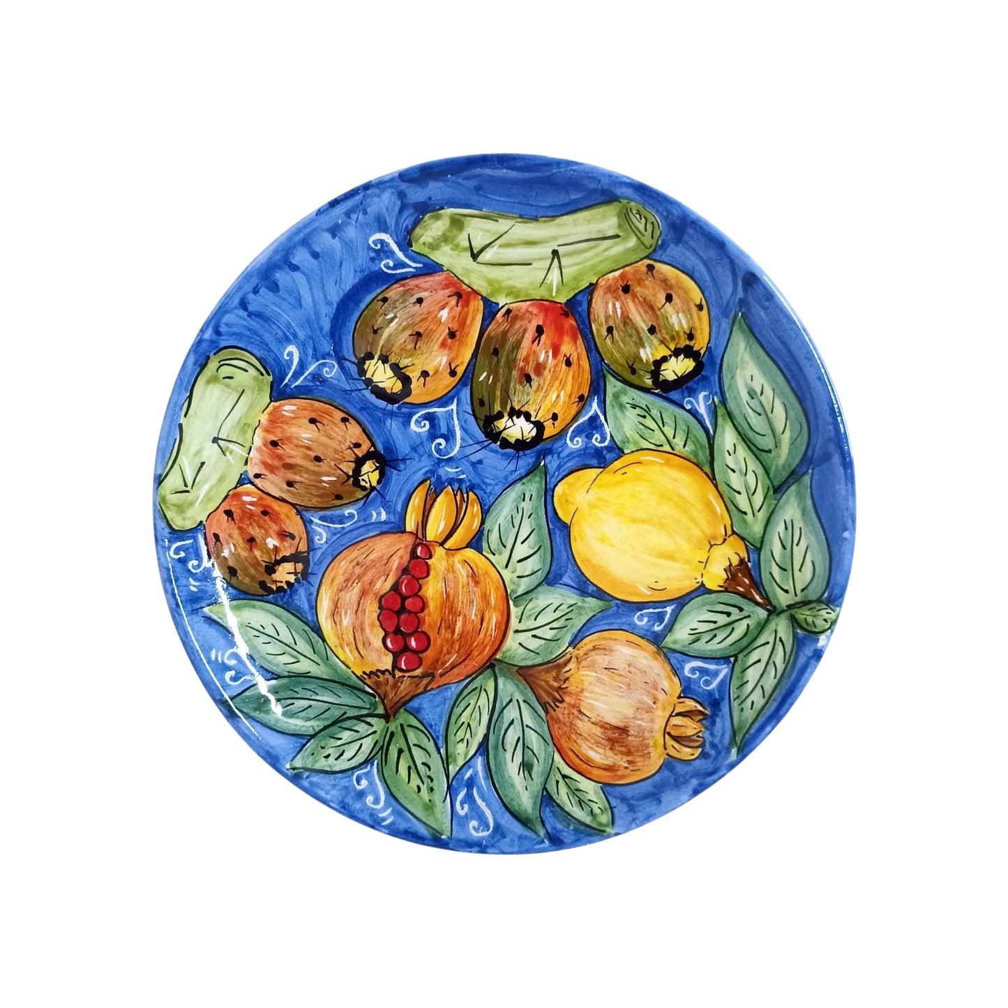 piatto decorato per la tavola