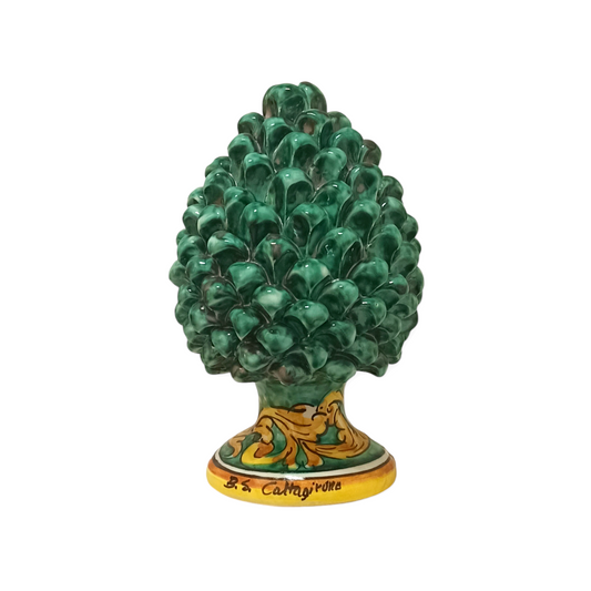 Green Sicilian Pine Cone Caltagirone