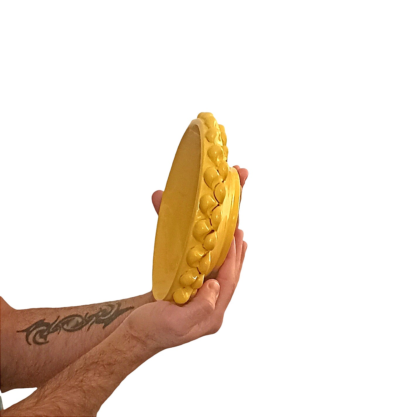 ceramica siciliana moderna gialla