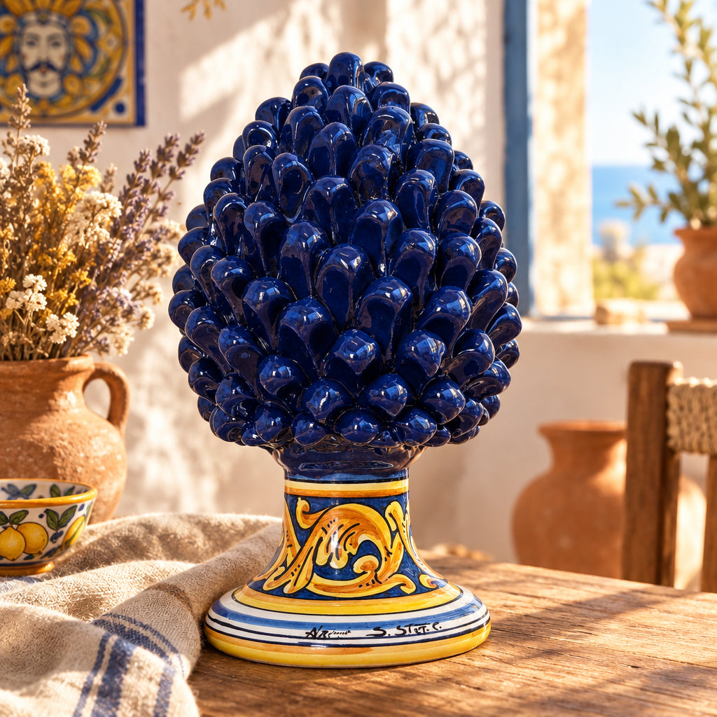 pigna siciliana in ceramica 